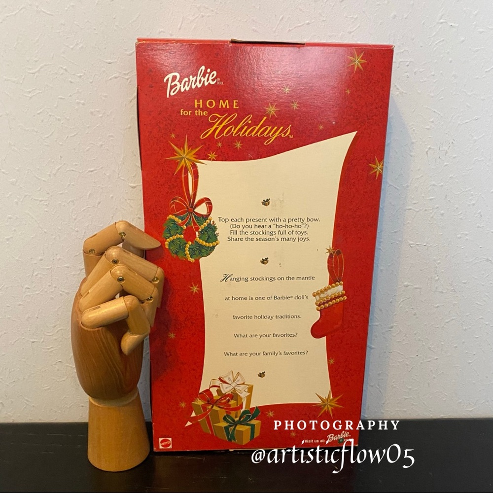 NEW! Rare 2001 Sealed Barbie Home For The Holidays - Picture 6 of 6